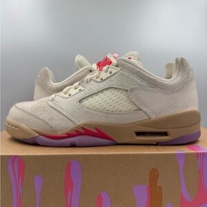 Nike Air Jordan 5 Retro Low Peanut Butter & Jelly GS BRAND NEW Size 4.5Y